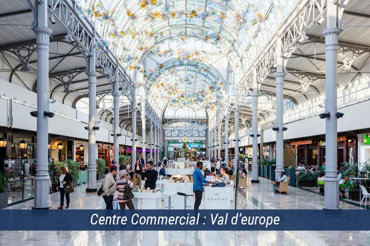 Apt Val D'Europe - 10 Min De Disney - Parking Montévrain Extérieur photo